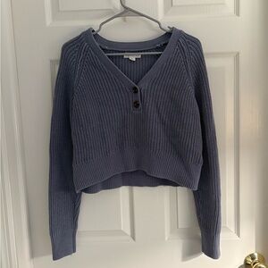 Aeropostale Blue V-Neck Sweater